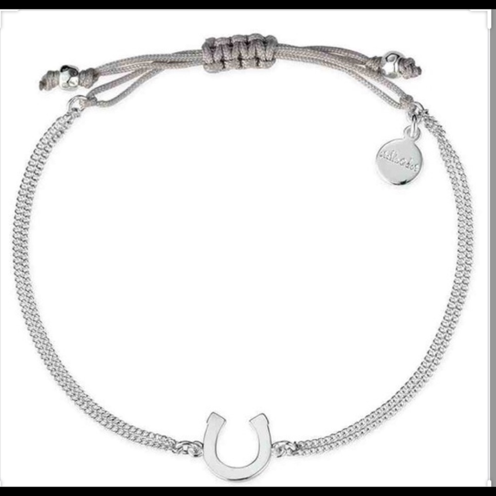 Stella and Dot Silver Horseshoe Bracelet